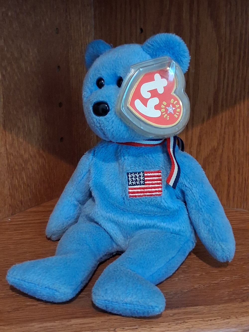 TY Beanie Baby America the Bear | Patriotic Plush | Vintage | Good Condition